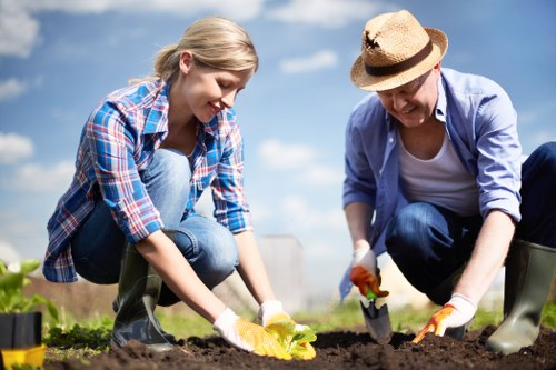 Local gardeners in Beckenham caring for hedges and pathways
